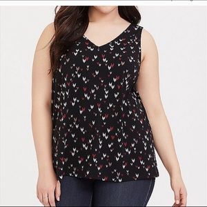 Torrid 2x chevron drop tank NWT